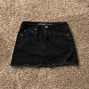 Black American Eagle Outfitters Mini Skirt